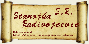 Stanojka Radivojčević vizit kartica